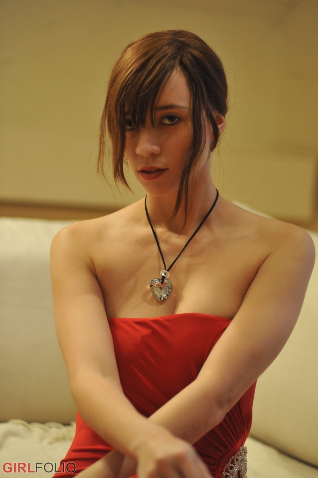 Simone Touches Herself On The Couch