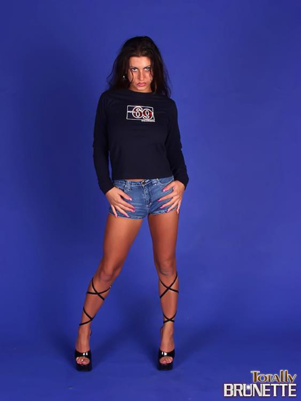 Cute Brunette Teen's First Nude Shoot